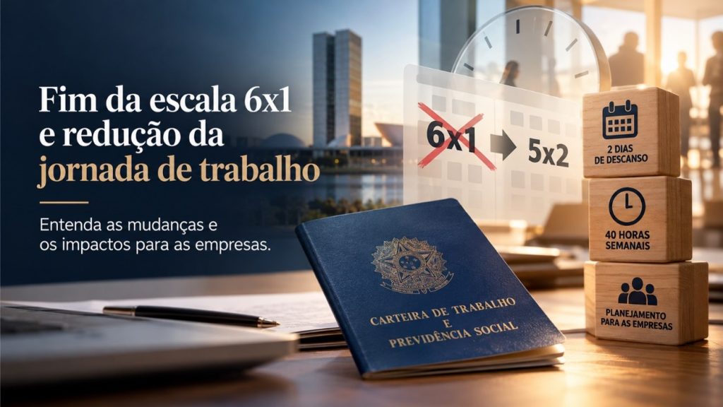 Fim da Escala 6×1: O Que Muda na Jornada de Trabalho e Como Sua Empresa Deve se Preparar